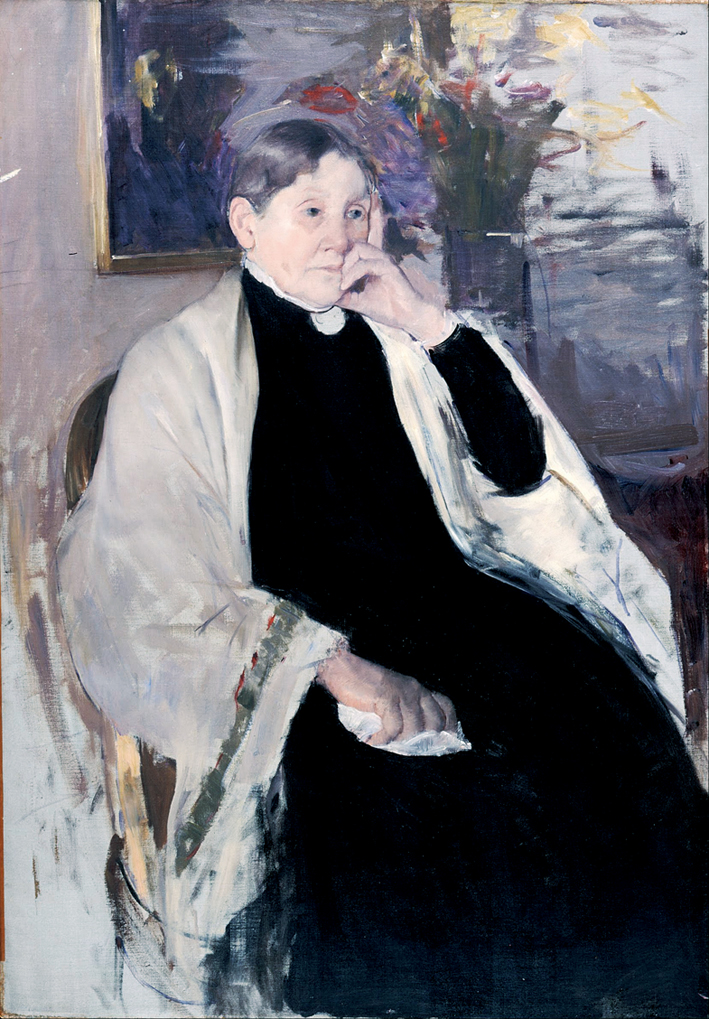  玛丽·卡萨特 Mary Cassatt —— mrs. robert s.